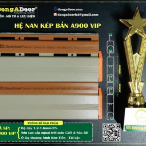 Cửa cuốn khe thoáng Đông Á Door A900 VIP